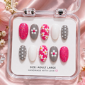 Cute Floral Press-On Nails