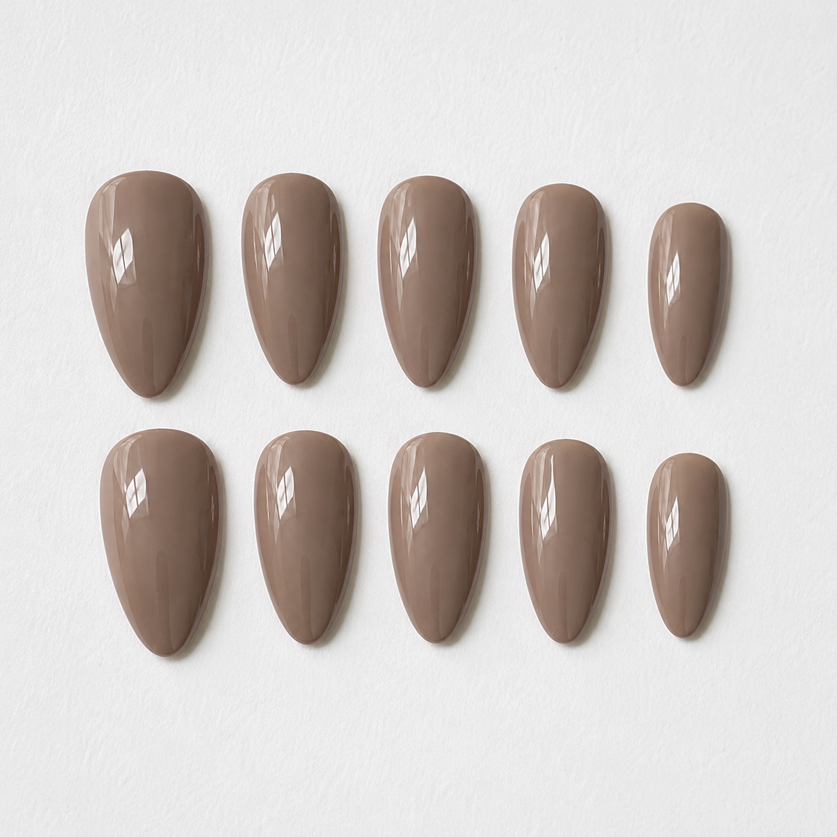 Mocha Nude Press-On Nails