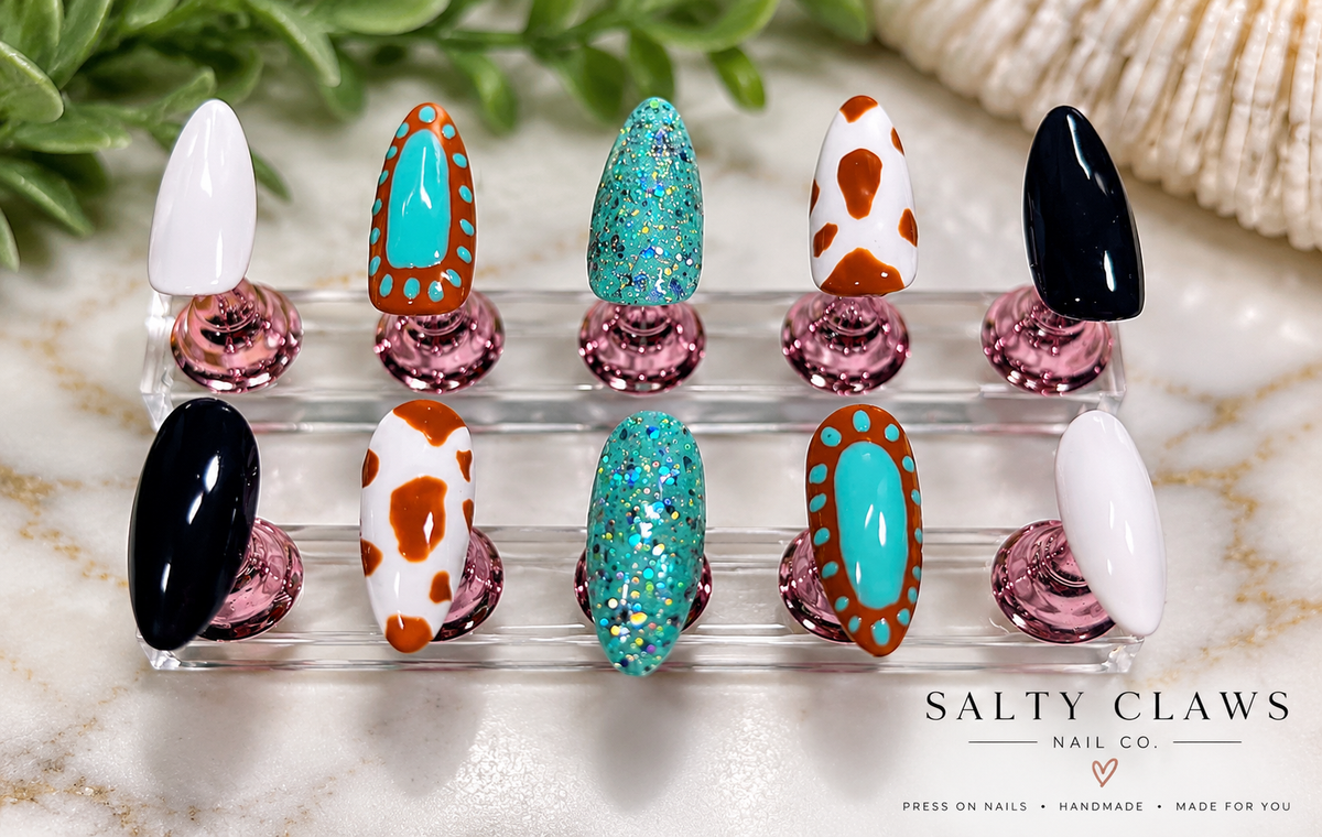 Western Glam Press-On Nails